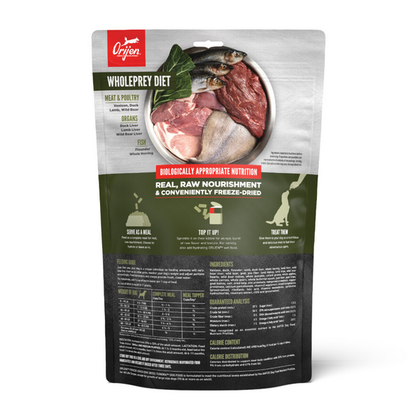 ORIJEN Tundra Epic Bites Freeze-Dried Dry Dog Food