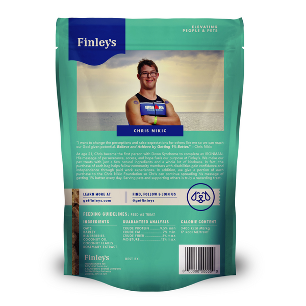 Finley's Blueberry & Coconut Crunchy Biscuits