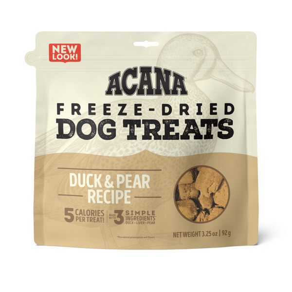 ACANA Singles Grain Free Limited Ingredient Diet Duck & Pear Formula Dog Treats