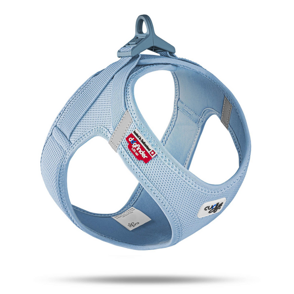 Curli Vest Harness curli Clasp Air-Mesh Skyblue