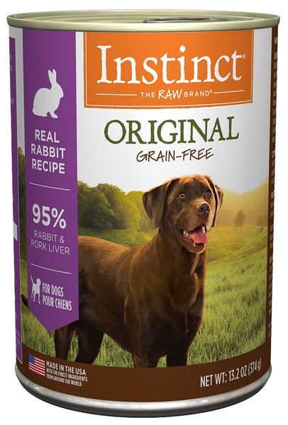 Instinct Grain-Free Rabbit Formula Canned Dog Food