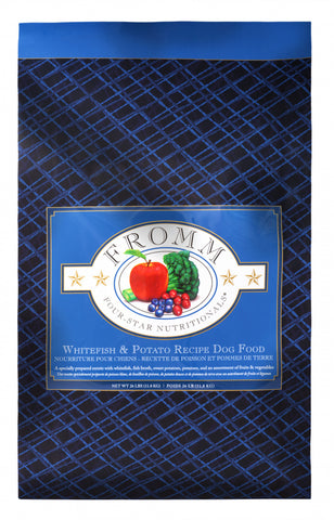 Fromm Four Star Whitefish & Potato Recipe Dry Dog Food