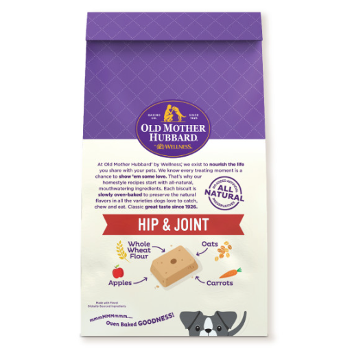 Old Mother Hubbard Mothers Solutions Crunchy Natural Hip and Joint Recipe Biscuits Dog Treats