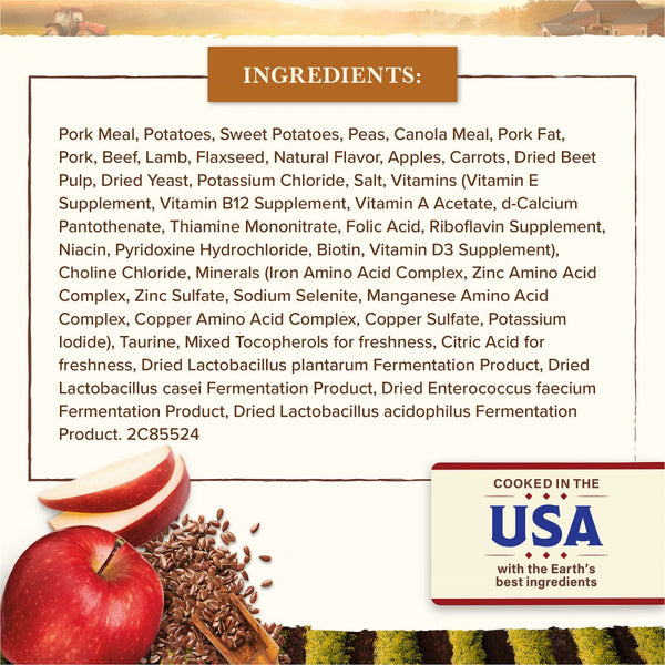 Whole Earth Farms Grain Free Recipe with Pork, Beef and Lamb Dry Dog Food