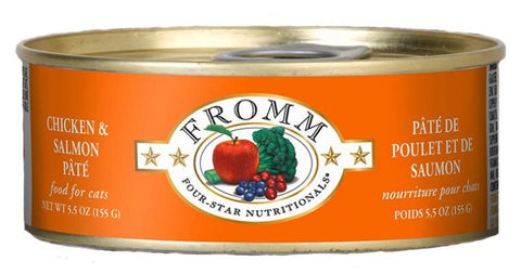Fromm Four Star Chicken & Salmon Pate Canned Cat Food