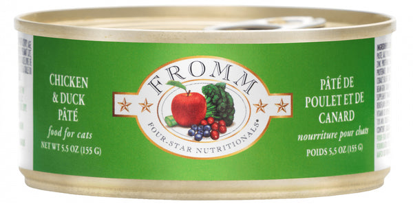Fromm Four Star Chicken & Duck Pate Canned Cat Food
