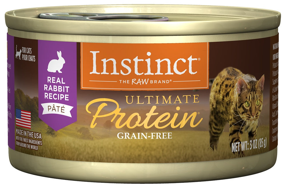 Instinct Ultimate Protein Grain Free Rabbit Natural Canned Cat Food