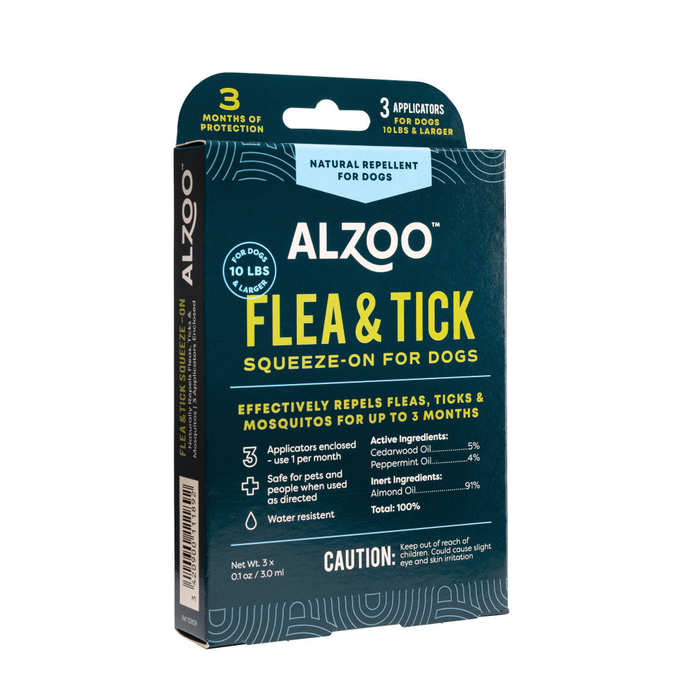 Alzoo Natural Flea &Tick Squeeze On Dogs