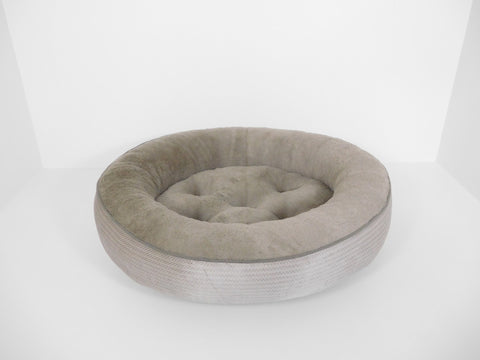 Arlee Pet Products Duncan Oval Gravel Grey Bed